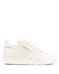 Baskets basses en cuir beiges Giuseppe Zanotti