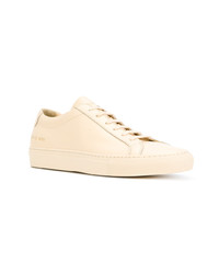 Baskets basses en cuir beiges Common Projects