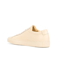 Baskets basses en cuir beiges Common Projects