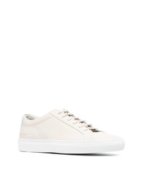 Baskets basses en cuir beiges Common Projects