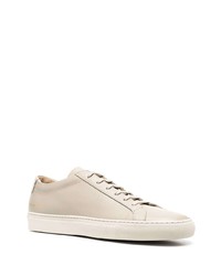 Baskets basses en cuir beiges Common Projects