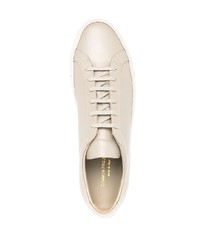 Baskets basses en cuir beiges Common Projects