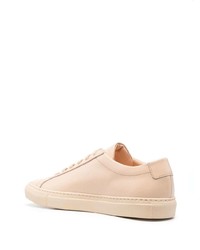 Baskets basses en cuir beiges Common Projects