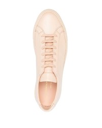 Baskets basses en cuir beiges Common Projects