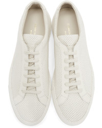 Baskets basses en cuir beiges Common Projects