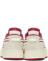 Baskets basses en cuir beiges Diesel