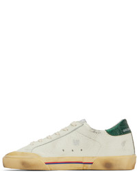 Baskets basses en cuir beiges Golden Goose