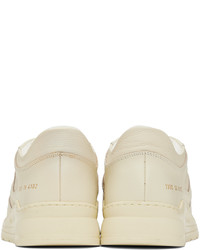 Baskets basses en cuir beiges Common Projects