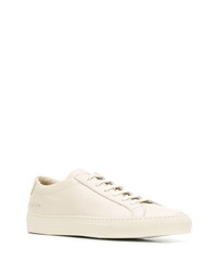 Baskets basses en cuir beiges Common Projects