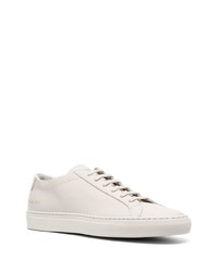 Baskets basses en cuir beiges Common Projects