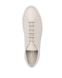 Baskets basses en cuir beiges Common Projects