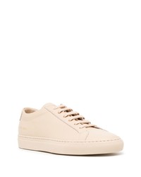 Baskets basses en cuir beiges Common Projects