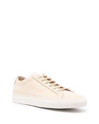 Baskets basses en cuir beiges Common Projects