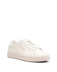 Baskets basses en cuir beiges Palm Angels