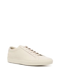 Baskets basses en cuir beiges Common Projects