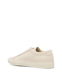 Baskets basses en cuir beiges Common Projects