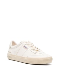 Baskets basses en cuir beiges Golden Goose