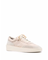 Baskets basses en cuir beiges Fear Of God