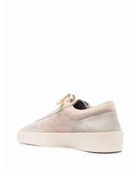 Baskets basses en cuir beiges Fear Of God