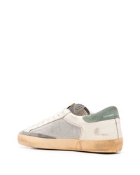 Baskets basses en cuir beiges Golden Goose