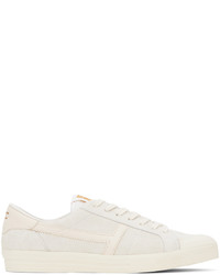 Baskets basses en cuir beiges Tom Ford