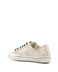 Baskets basses en cuir beiges Golden Goose