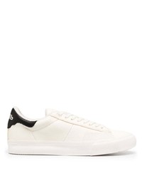 Baskets basses en cuir blanches et noires Heron Preston