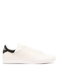 Baskets basses en cuir blanches et noires Heron Preston