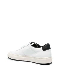 Baskets basses en cuir blanches et noires Common Projects