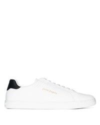 Baskets basses en cuir blanches et noires Palm Angels