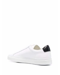 Baskets basses en cuir blanches et noires Common Projects