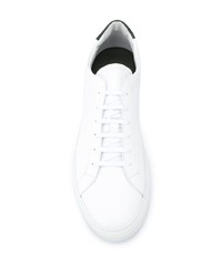 Baskets basses en cuir blanches et noires Common Projects