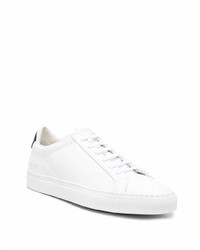 Baskets basses en cuir blanches et noires Common Projects