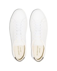 Baskets basses en cuir blanches et noires Common Projects