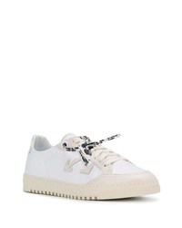 Baskets basses en cuir blanches Off-White