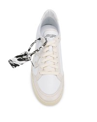 Baskets basses en cuir blanches Off-White