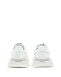 Baskets basses en cuir blanches Maison Margiela