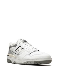 Baskets basses en cuir blanches New Balance