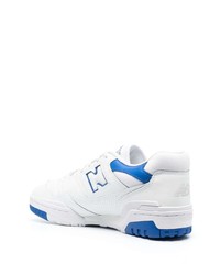 Baskets basses en cuir blanches New Balance