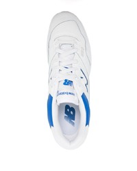 Baskets basses en cuir blanches New Balance