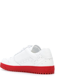 Baskets basses en cuir blanches Off-White