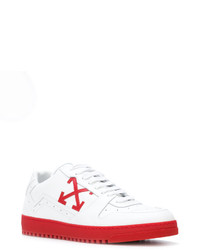 Baskets basses en cuir blanches Off-White