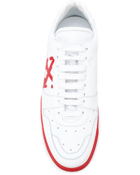 Baskets basses en cuir blanches Off-White