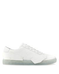 Baskets basses en cuir blanches A-Cold-Wall*