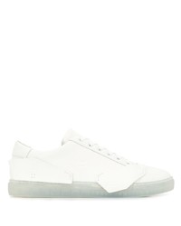 Baskets basses en cuir blanches A-Cold-Wall*