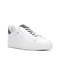 Baskets basses en cuir blanches Rossignol