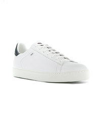 Baskets basses en cuir blanches Rossignol