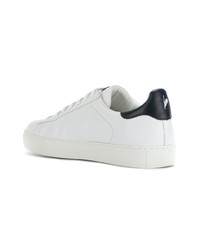 Baskets basses en cuir blanches Rossignol