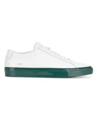 Baskets basses en cuir blanches Common Projects