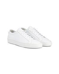 Baskets basses en cuir blanches Common Projects